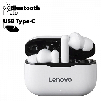 TWS Bluetooth беспроводная гарнитура Lenovo LivePods, черная