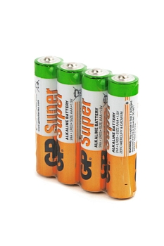 Батарейка (элемент питания) GP Super GP24ARS-2SB4 LR03 SR4, 1 штука