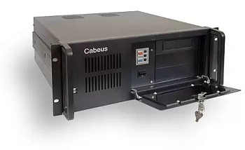 Cabeus CL-407 Корпус cерверный 19" 4U, RM (ДxШxВ)мм: 450x430x177, 3x5.25"+1x3.5"+8x3.5"HDD, без блока питания